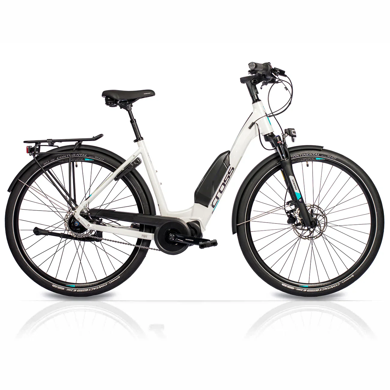 28 Zoll E-Bike City Fahrrad LS WAVE X-Tron SR3 SHIMANO STPS E-5000 418Wh 5 GANG SHIMANO NEXUS INTER-