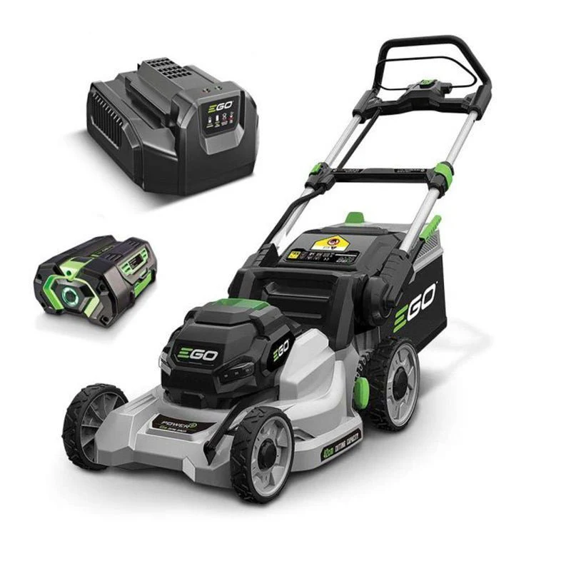 EGO POWER+ 56 V 42 cm-es szénkefe nélküli, önjáró fűnyíró készlet