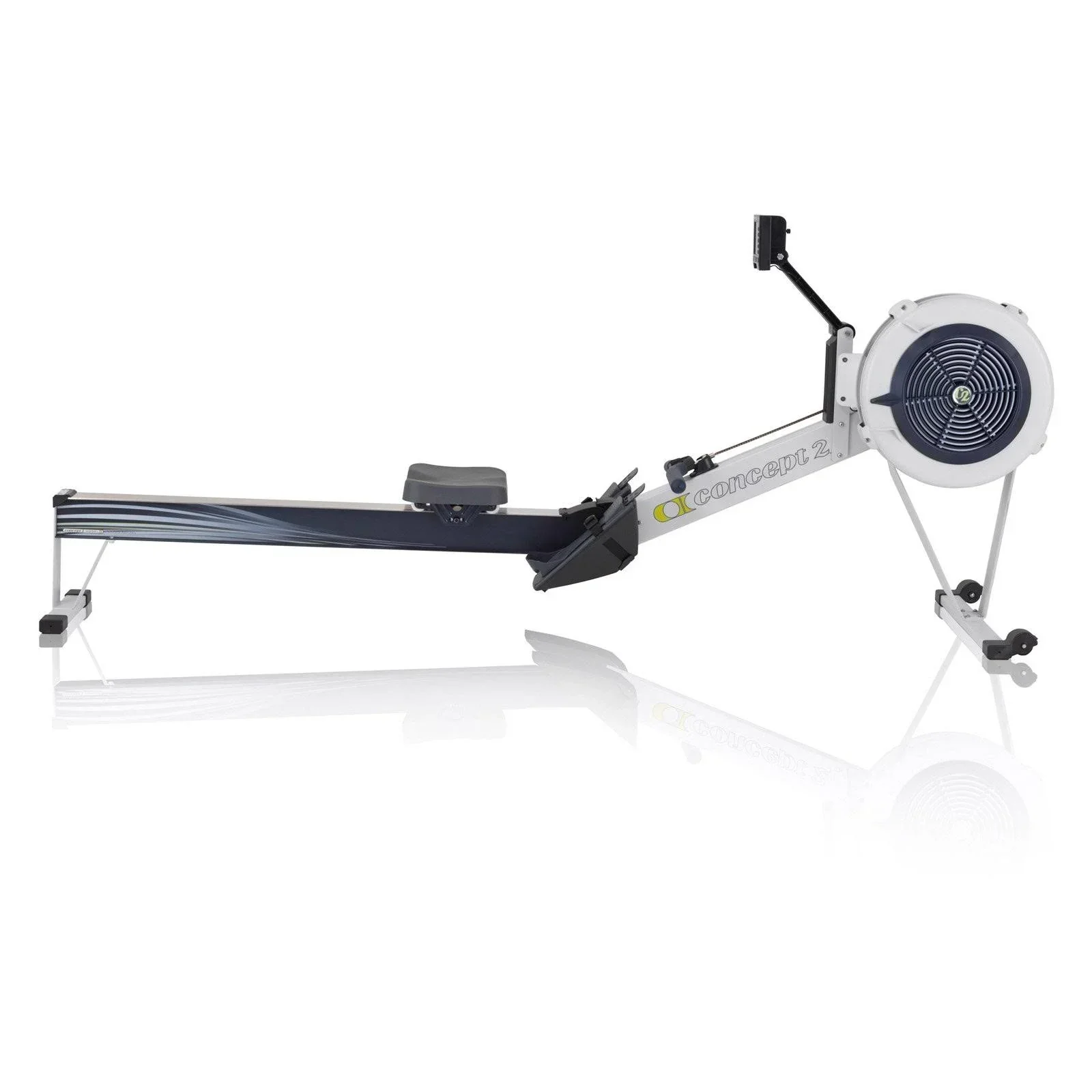 Concept2 Model D evezőergométer PM5 monitorral és világítással – szürke