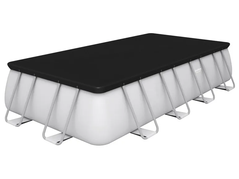 Power Steel™ Frame Pool Komplett-Set, eckig