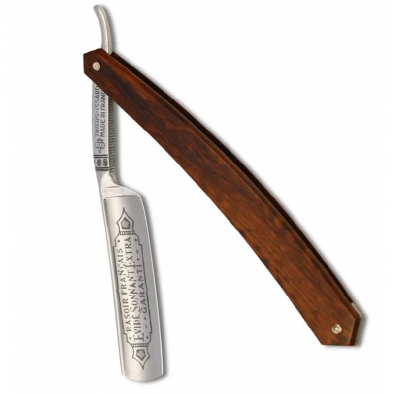 Buffalo Straight Razor 5/8 With Mimosa Wood Handle
