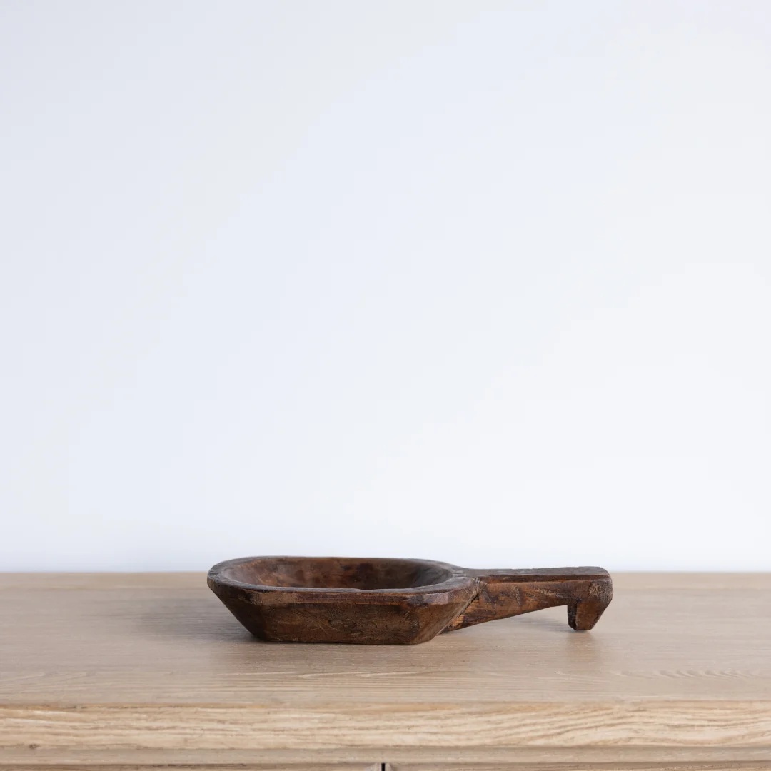 Vintage Inspired Bowl with Handle
