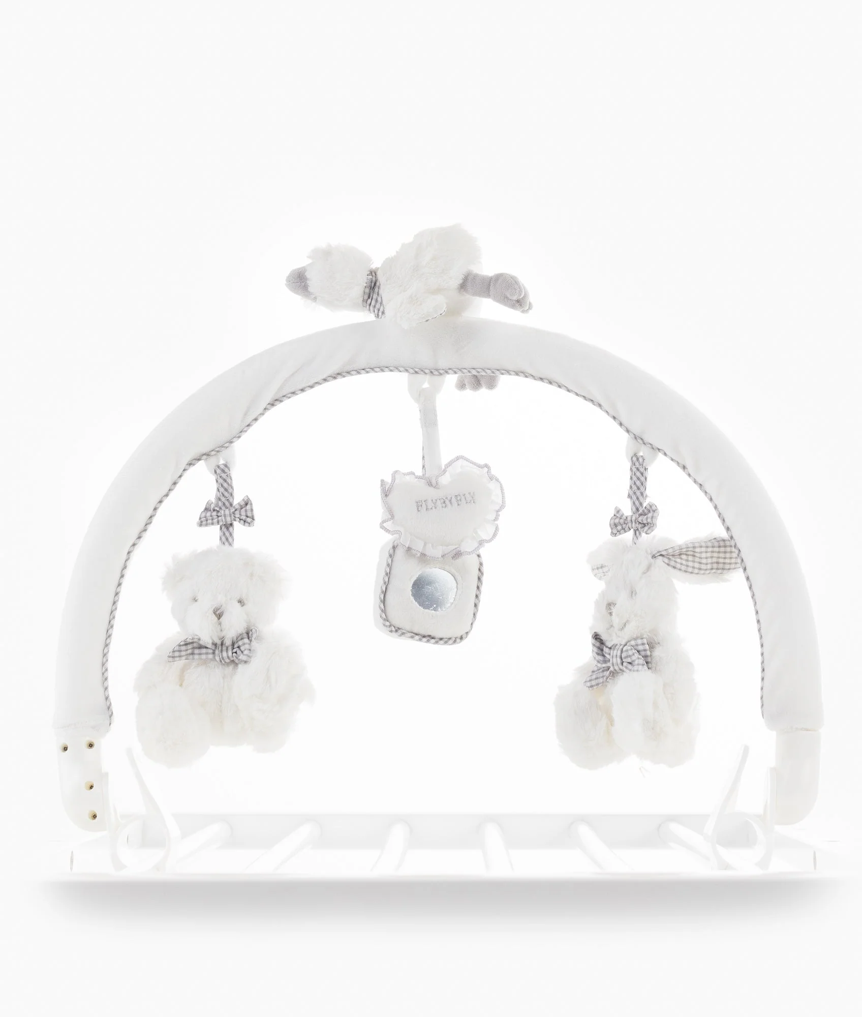 Portable Toy Arch | White & Grey
