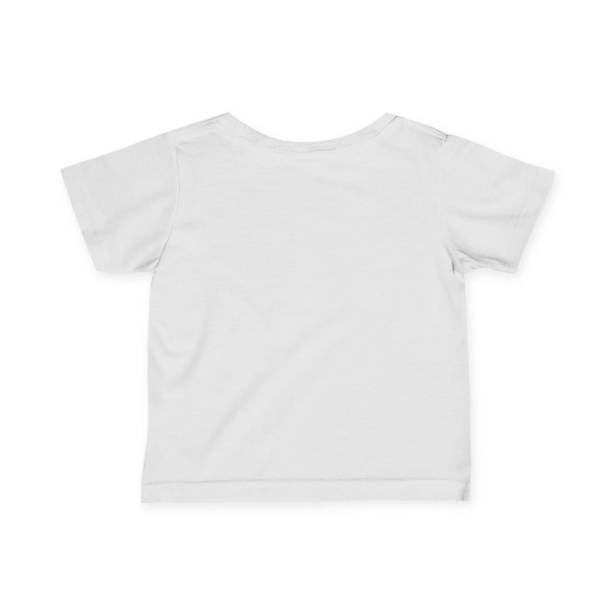 Baby Tee with Cute Duck Illustration �C Blue Bow Infant Shirt