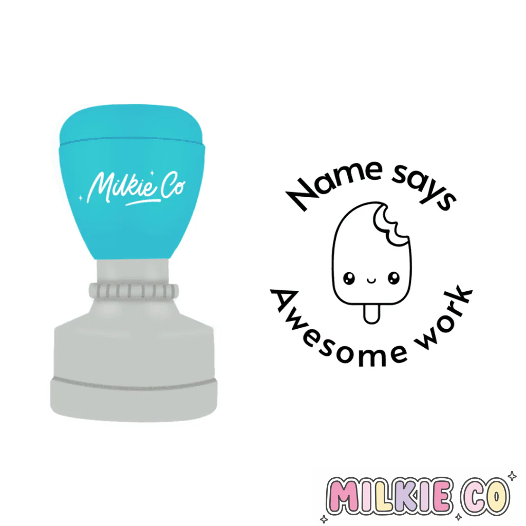 'Awesome work' Stamp