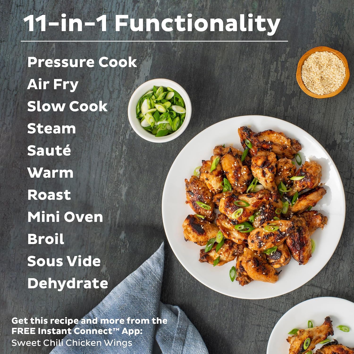 Instant Pot Duo 7-in-1 Electric Pressure Cooker, Slow Cooker, Rice Cooker, Steamer, Saut茅 Pan, Yogurt Maker, Warmer, and Sterilizer