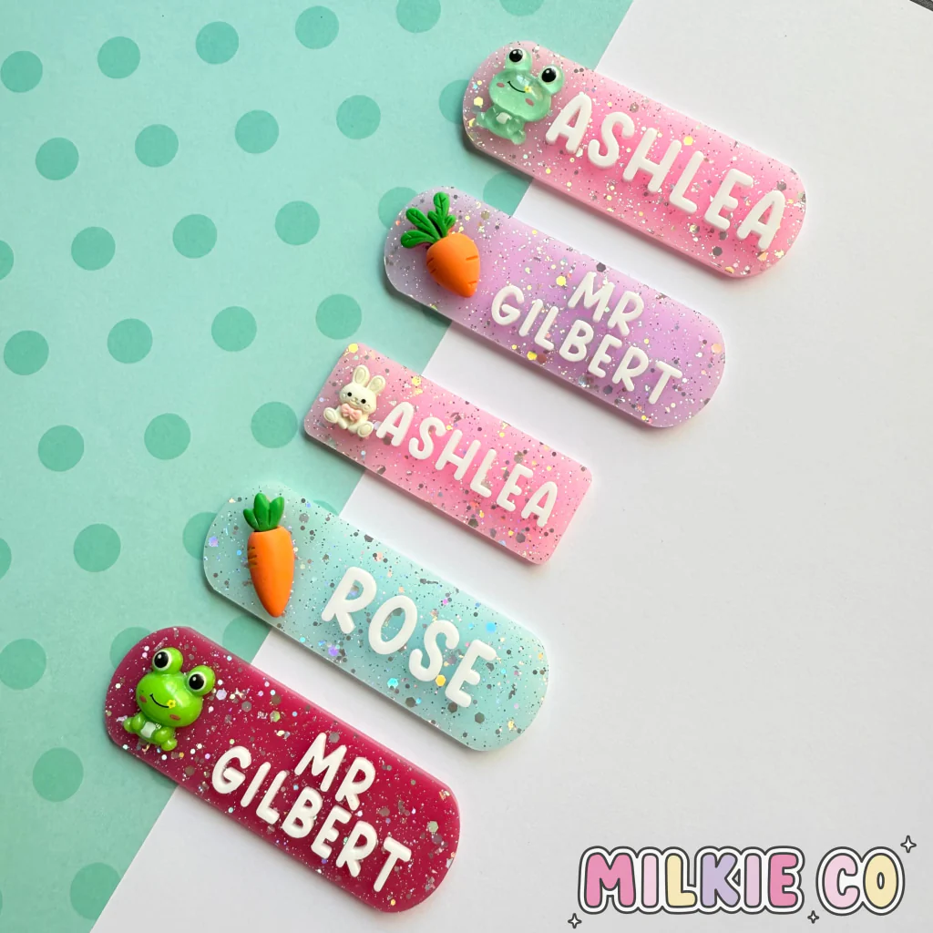 Premium Character Name Badges