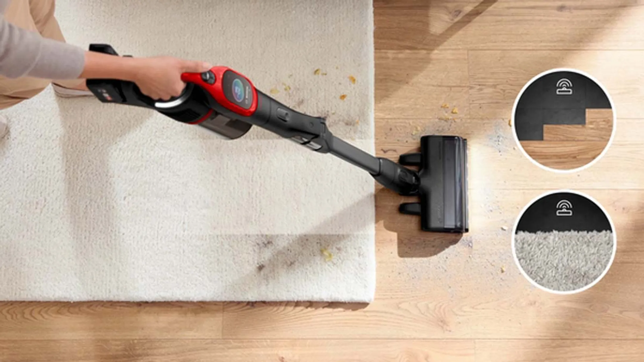 Bosch Steelstofzuiger BCS1041PET