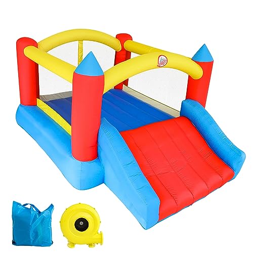 LuckyJump Castello Gonfiabile Soffiatore 360x280x197cm
