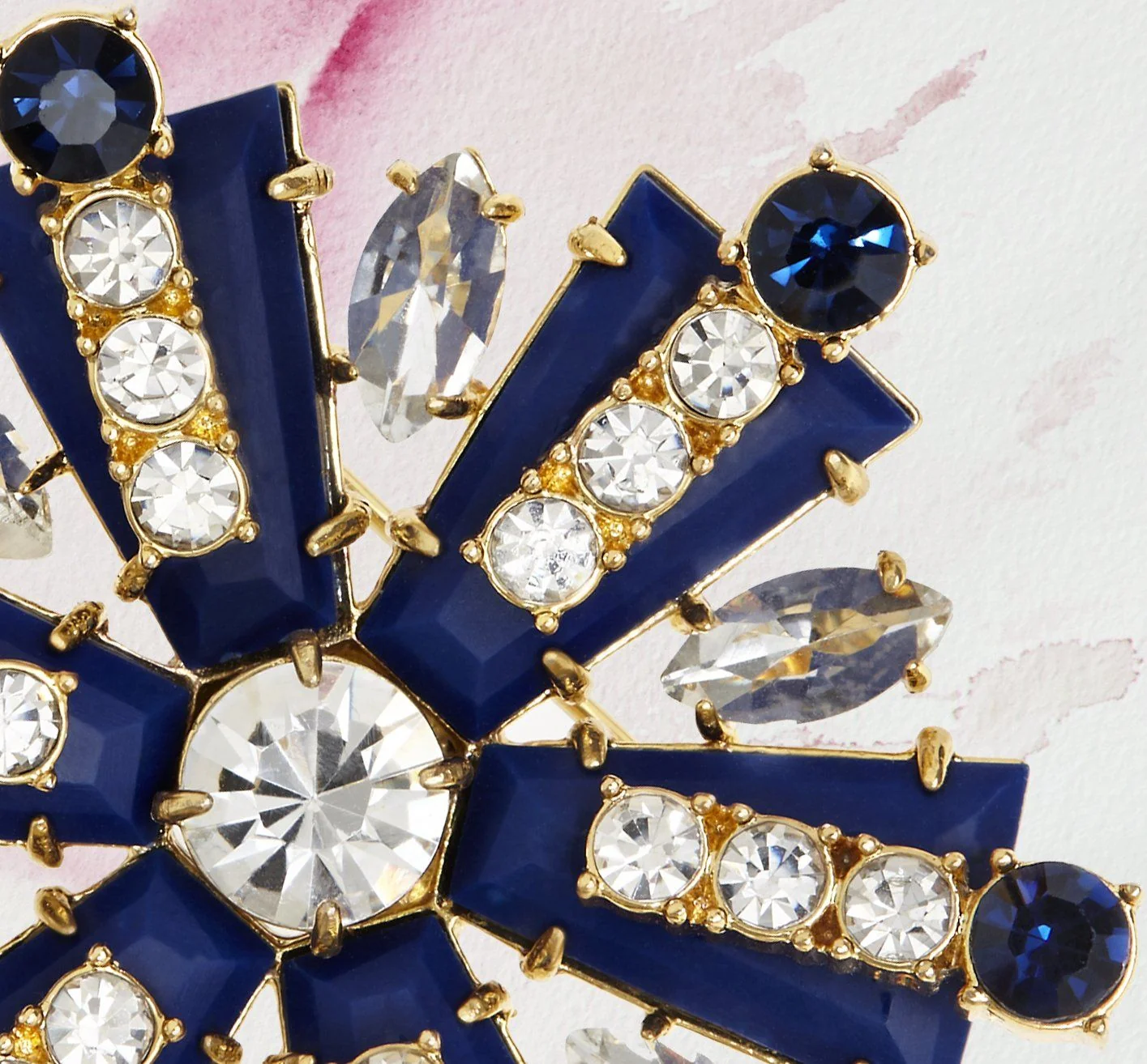 Starburst Broach, Lapis