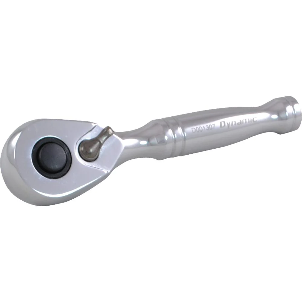 Dynamic D001307  ~  1/4 Inch Drive Stubby Ratchet-48 T