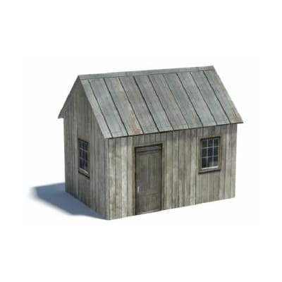 Mining Town Workers Cabin