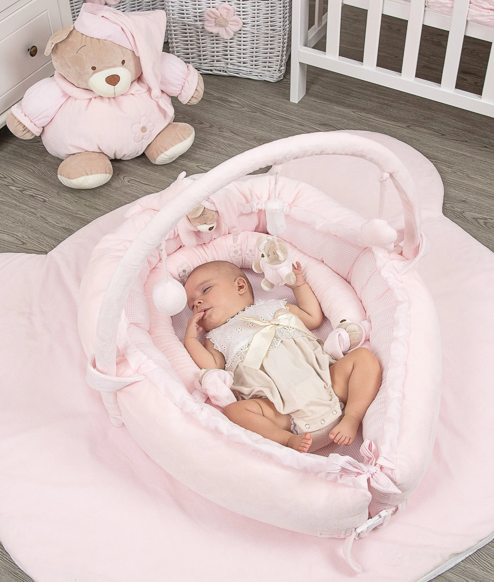 Multifunction Baby Nest | Pink