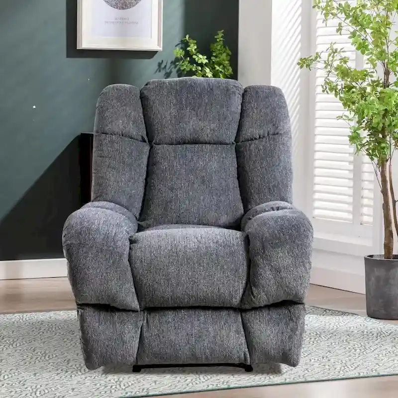 Chenille Power Standard Recliner Chair