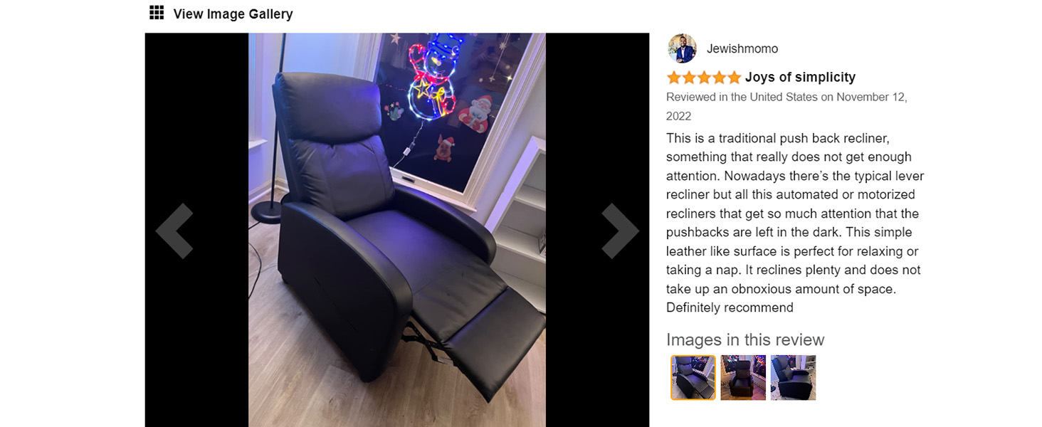 recliner chair 