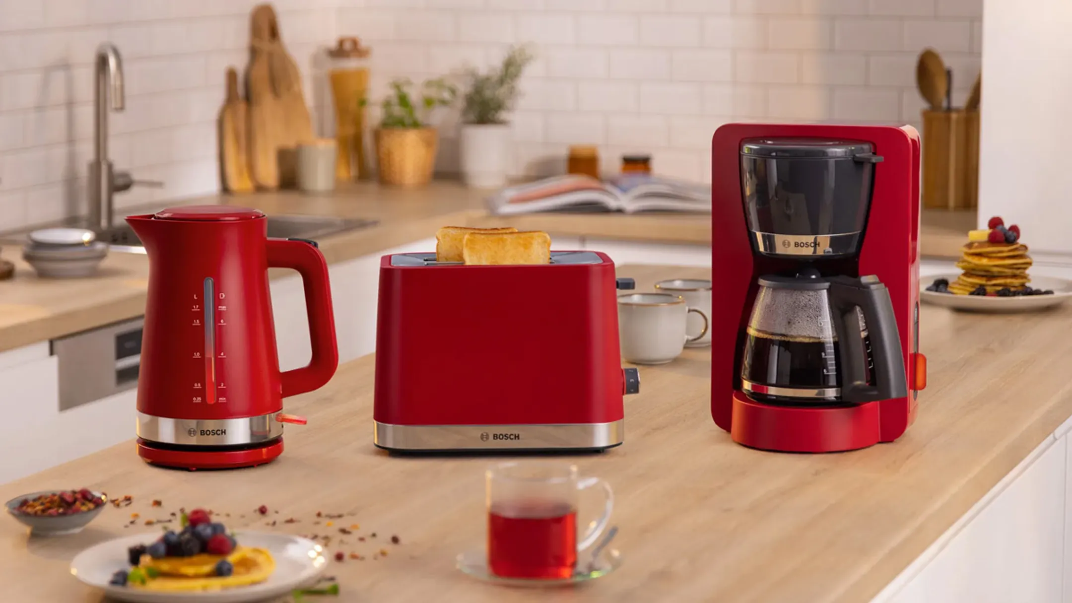 Bosch Koffiezetapparaat MyMoment TKA4M234, Rood