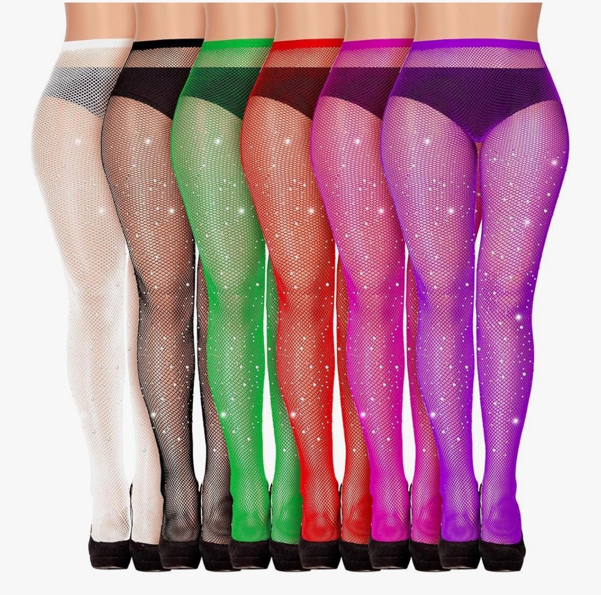 Mix Color Fishnet Pantyhose Tights  8045D