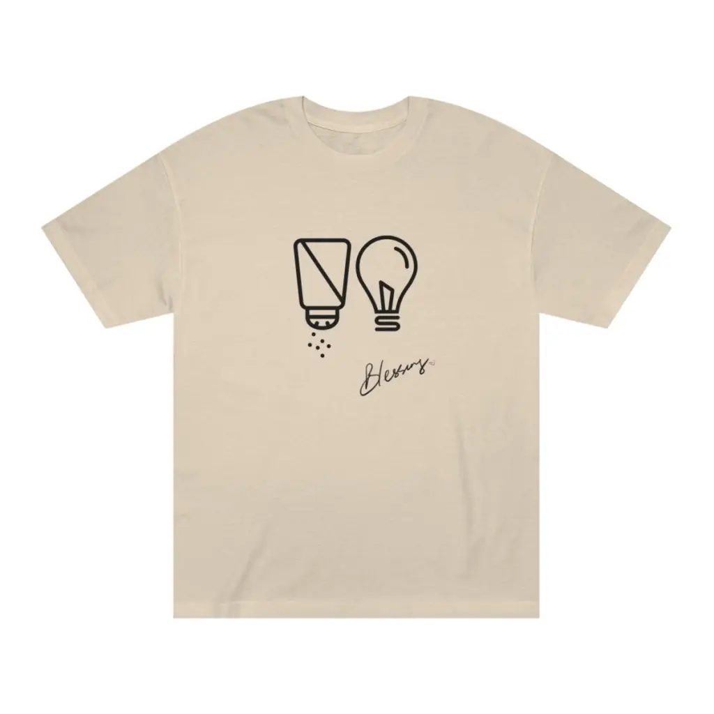 Salt & Light Christian Tshirts | Inspirational Motivational Religious Graphic Tee