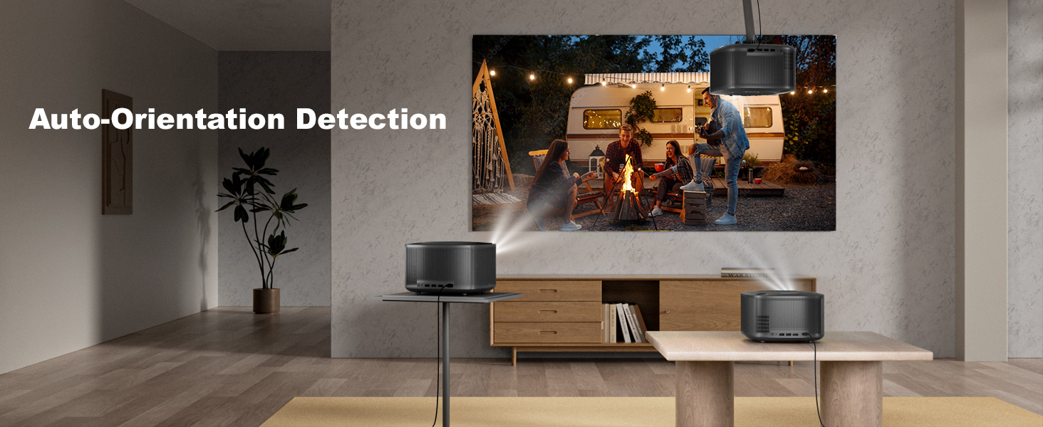 Projector ONO5Pro_TV projector Auto-Orientation Detection