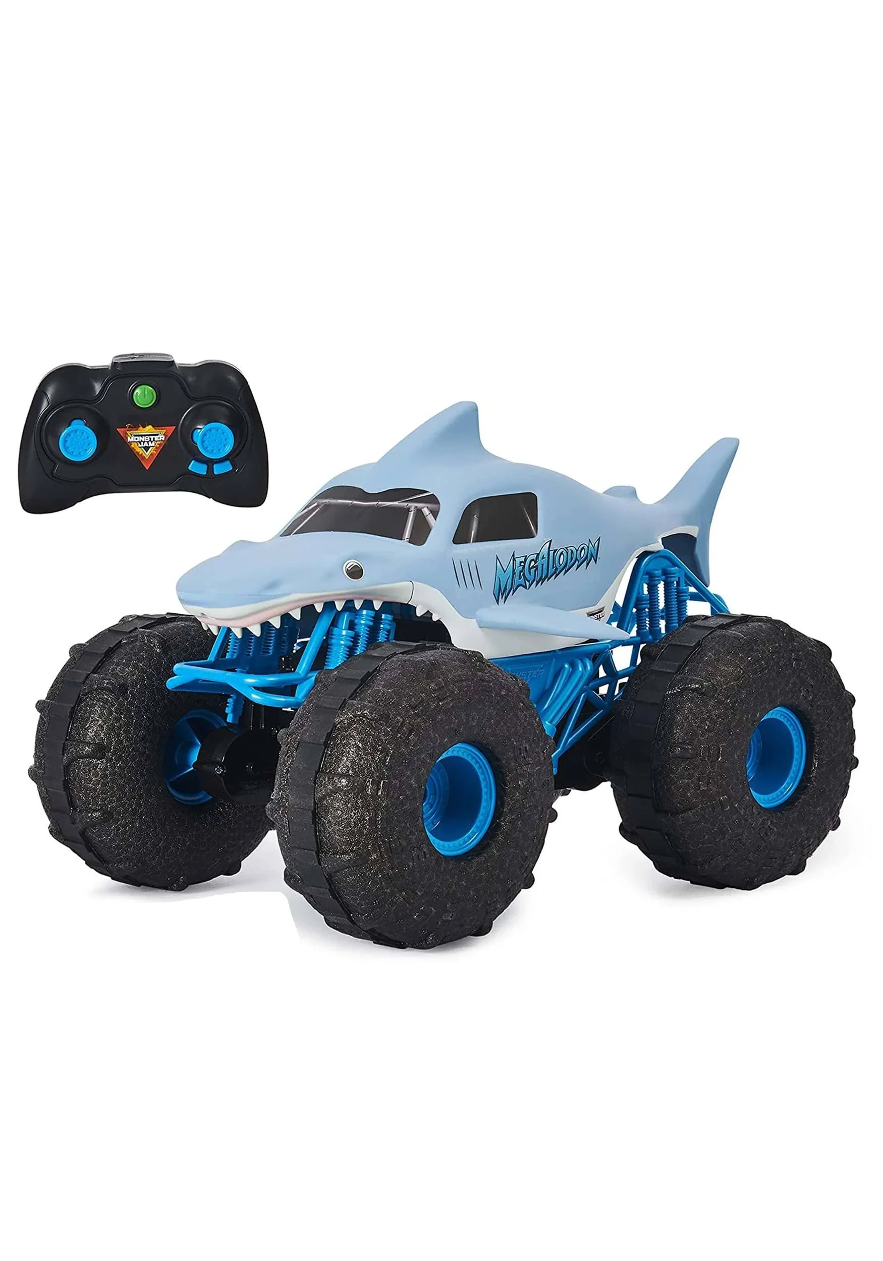 Monster Jam Official Megalodon Storm All-Terrain Remote Control Monster Truck