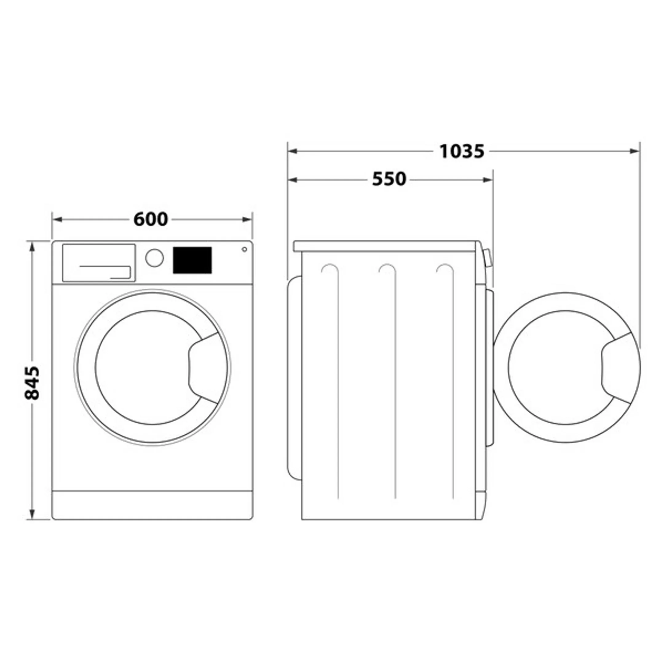 Indesit Wasmachine IM 864 MY TIME EE