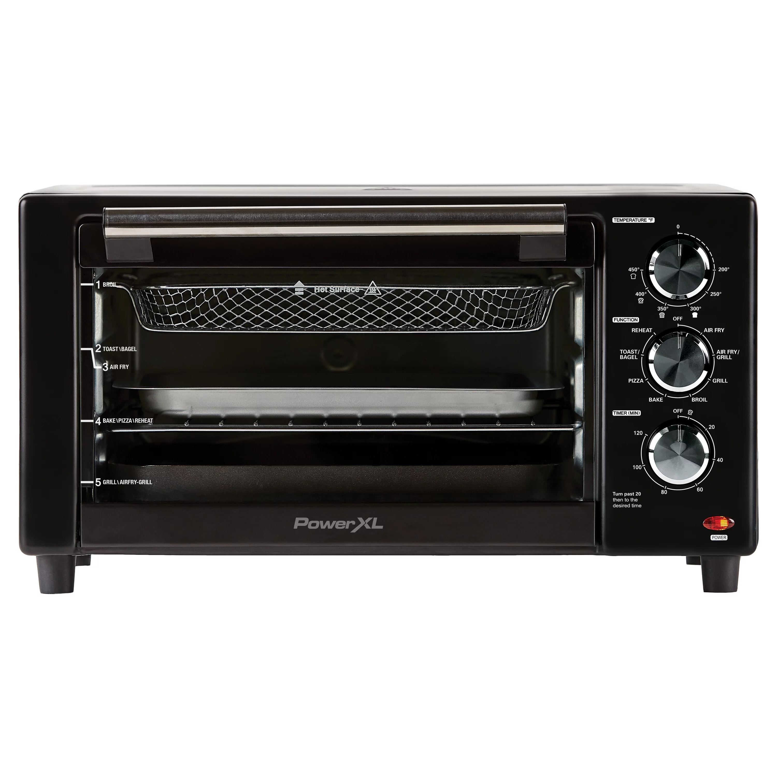 2025 PowerXL 7-in-1 Luchtfriteuse Grill �C Binnen Grill en Luchtfriteuse met Snelle Luchttechnologie