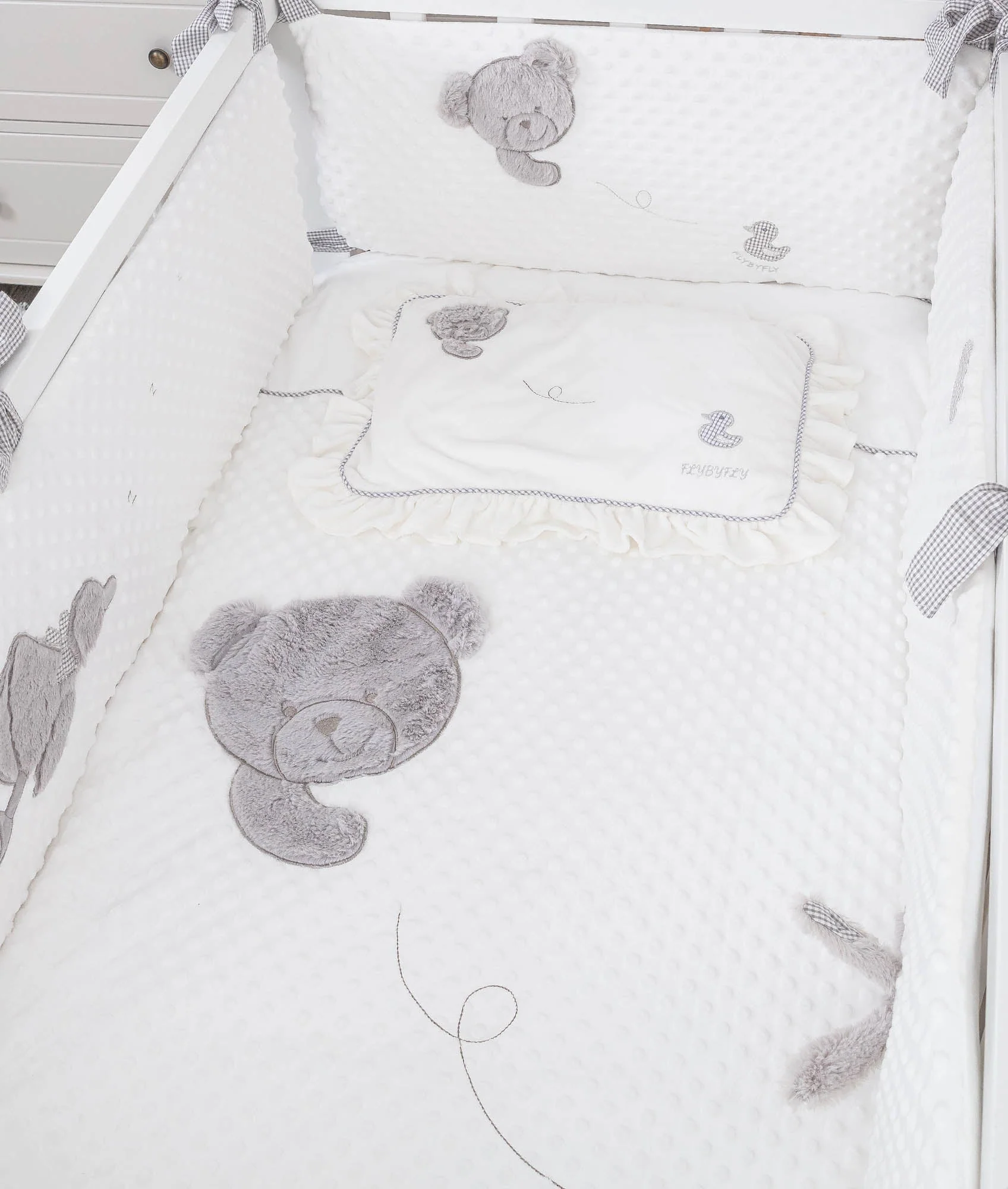 Bedding Set Classic | White & Grey