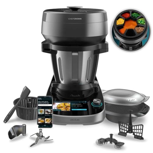 Cecotec Robot da Cucina Multifunzione con Dispensatore di Alimenti Mambo CooKing Victory. 1700 W, 45 Funzioni, Migliaia di Ricette Guidate, Brocca Victory da 5L, Acc: Vaporiera o Cestello per Bollire : Amazon.it: Casa e cucina