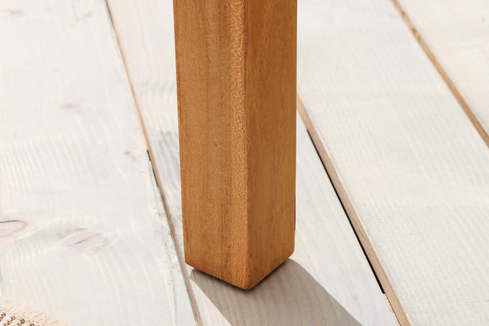 riess-ambiente.de Massive Gartenbank XXL Empire Teak 150cm Natur Teakholz