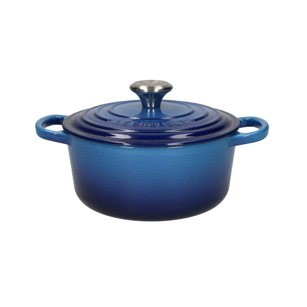 Le Creuset - Casseruola / Pentola Signature rotonda Azure 18 cm 1,8 l