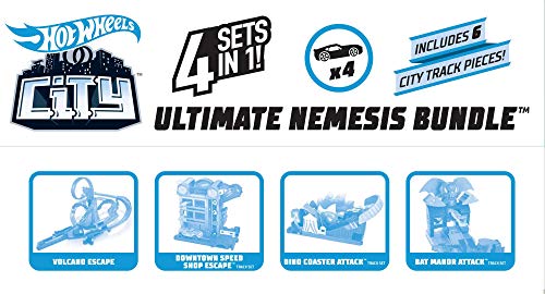 Mattel Hot Wheels Ultimate Nemesis Bundle : Giochi e giocattoli