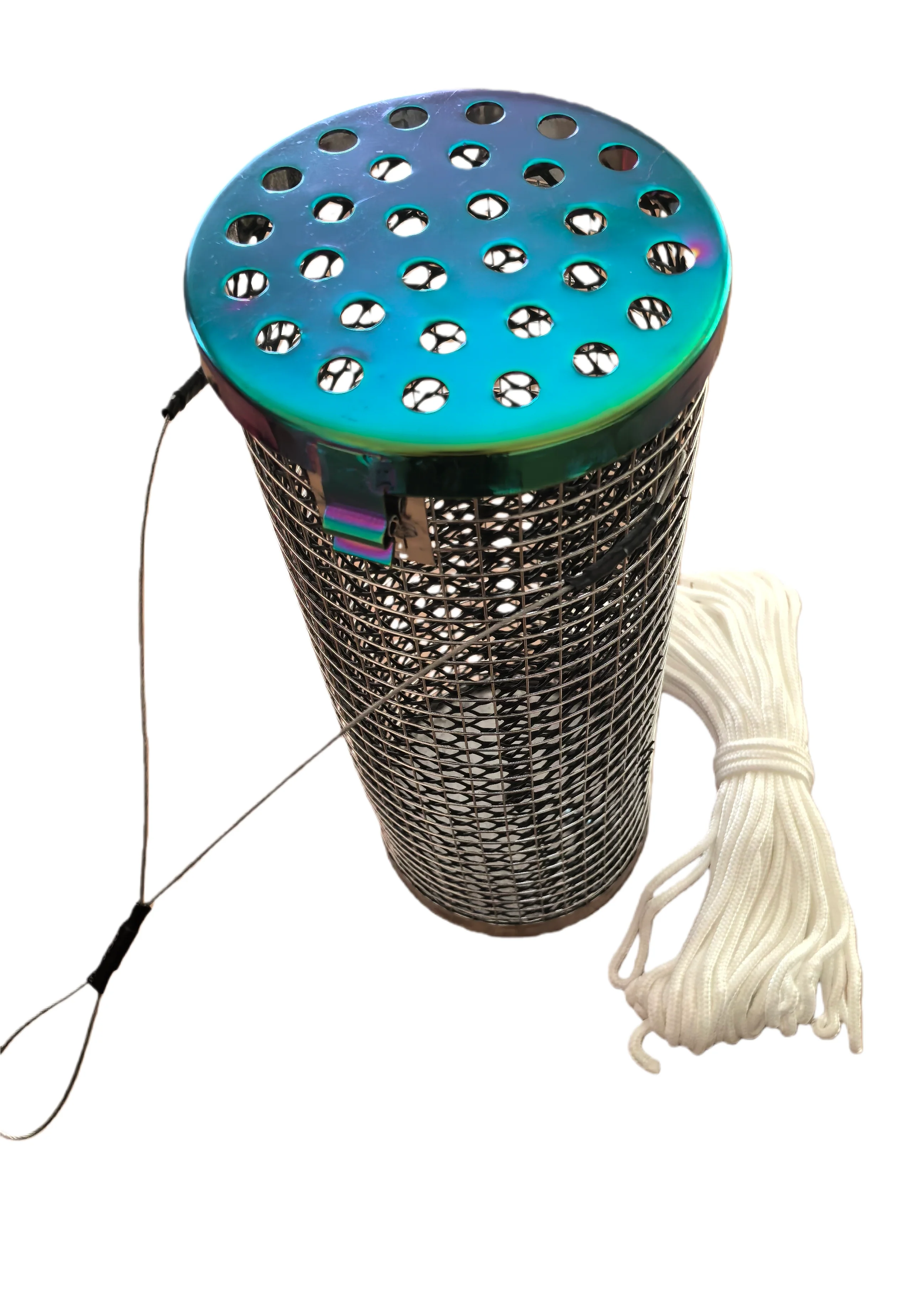 MASTERPRO Stainless Steel Berley Cage + 15m Rope New Product Release �C Built for Australian Waters S