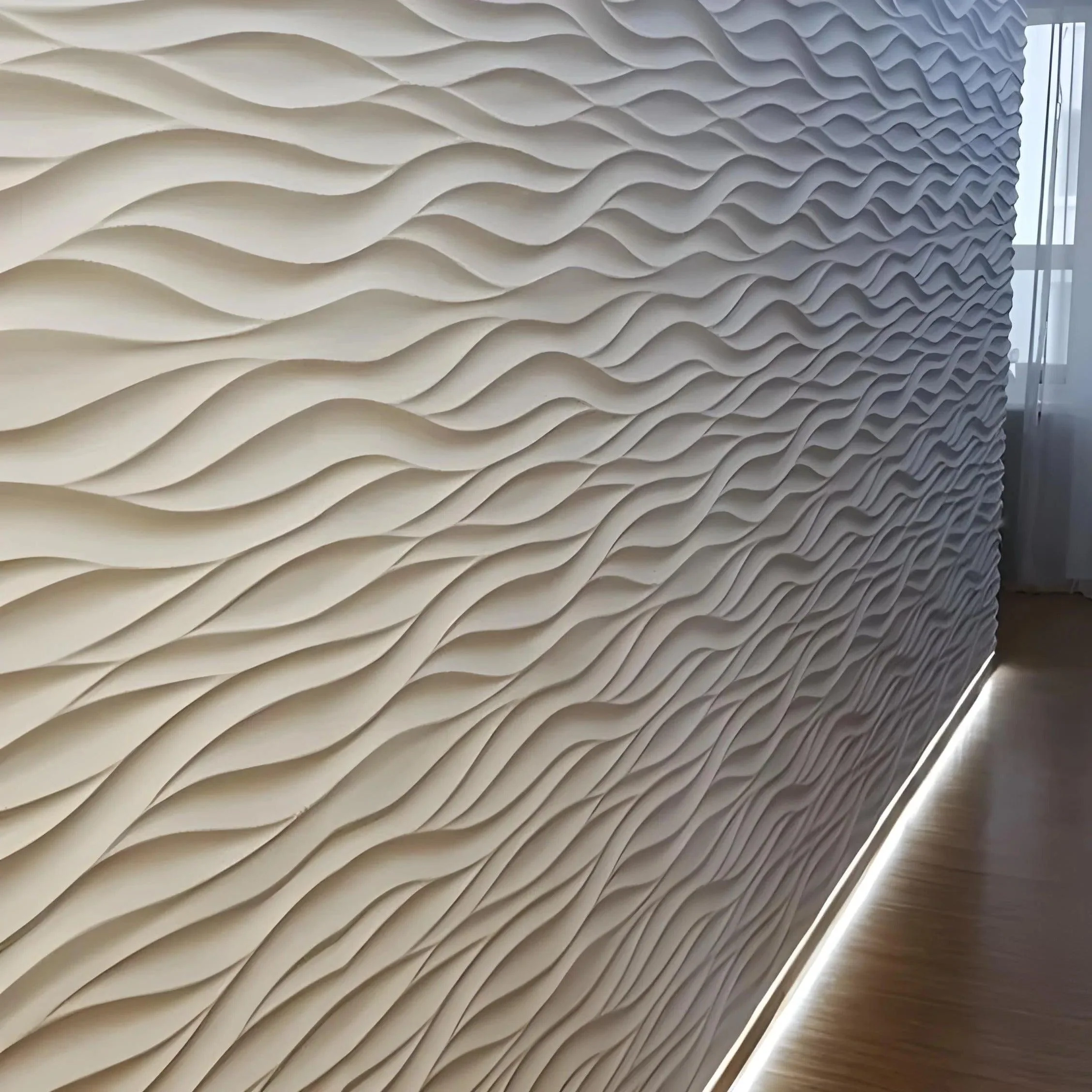 GYPSUM 3D WALL PANEL | WAVES 0058