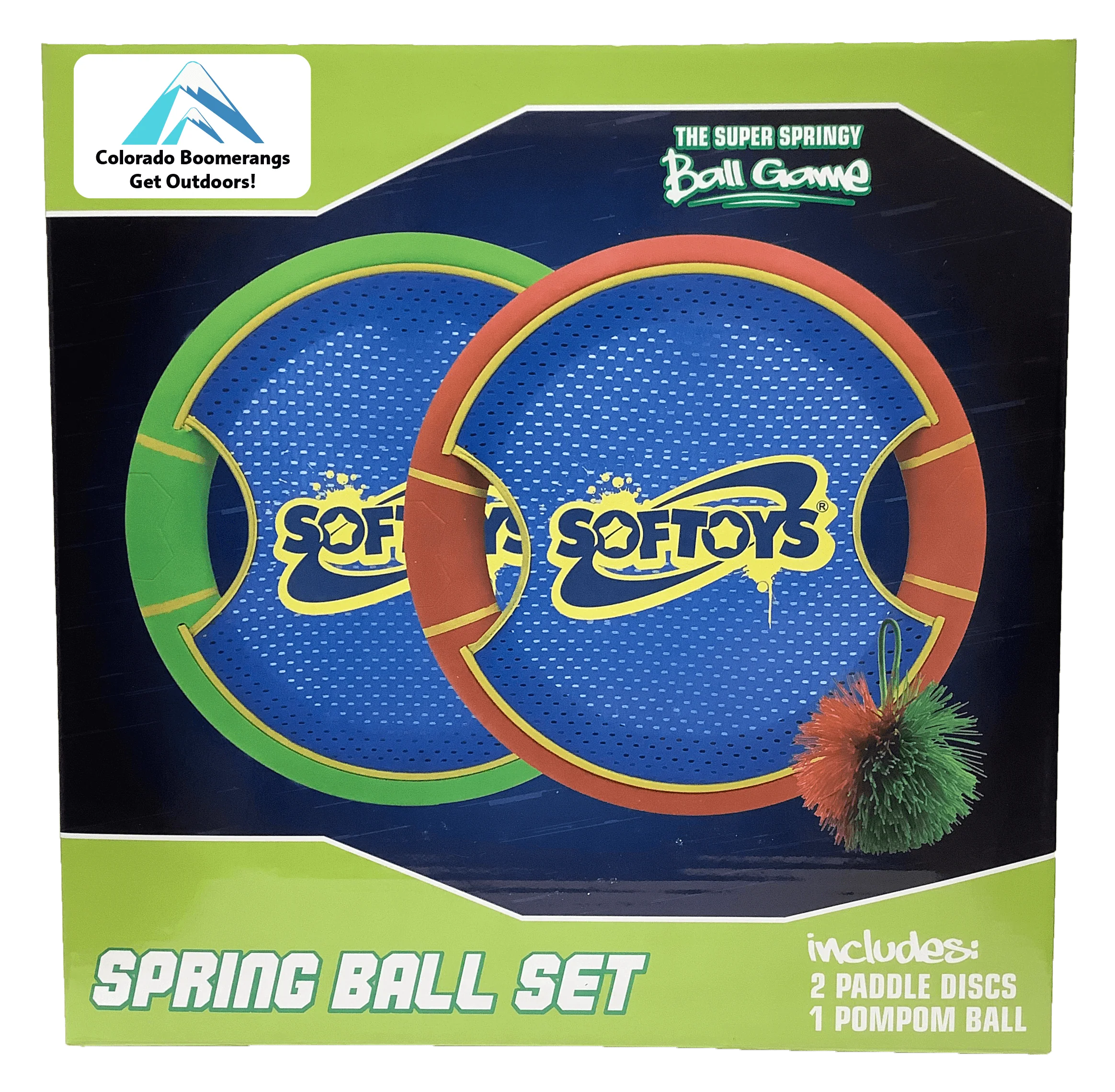 Hand Held Trampoline racket game - Like Tennis for the beach or backyard - $19.95