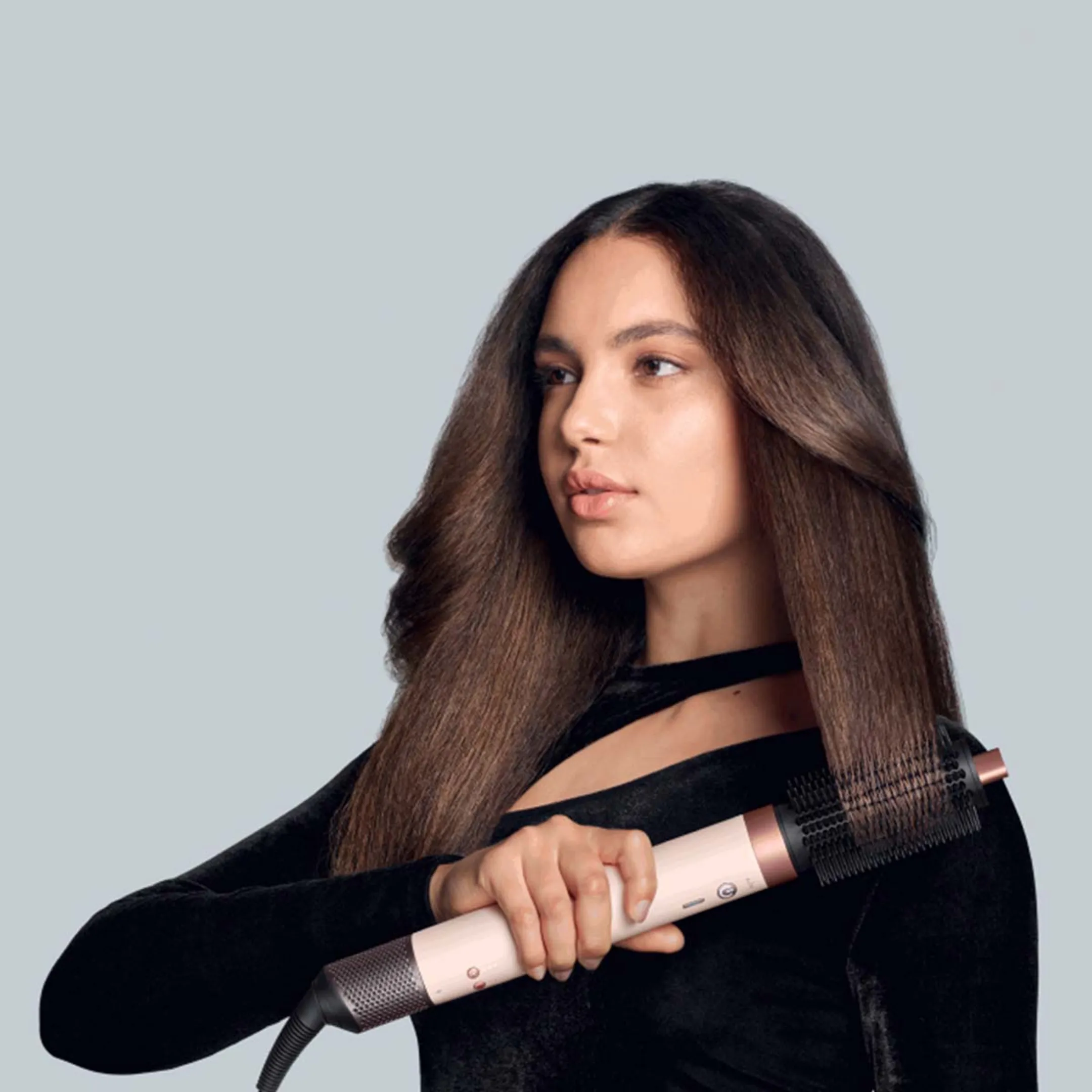 Dyson Airwrap Co-anda2x Straight+Wavy Ceramic Pink