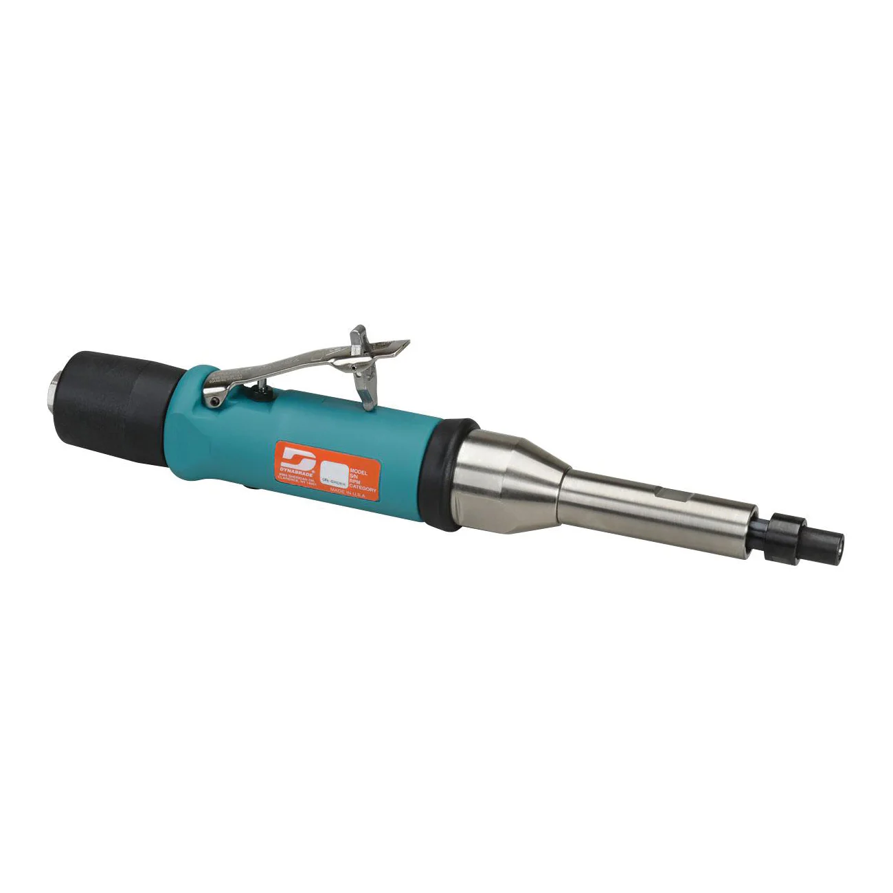 Dynabrade 53511  ~  .5 Hp Straight-Line 3 Inch Extension Die Grinder 20000 Rpm Extended Rear Exhaust 1/4 Collet