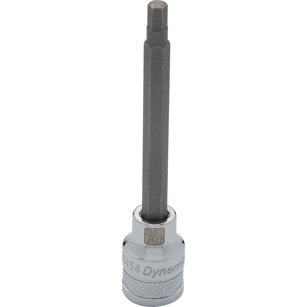 Dynamic D013458  ~  1/2 Inch Drive Bit Socket Hex 1/4 Inch Long