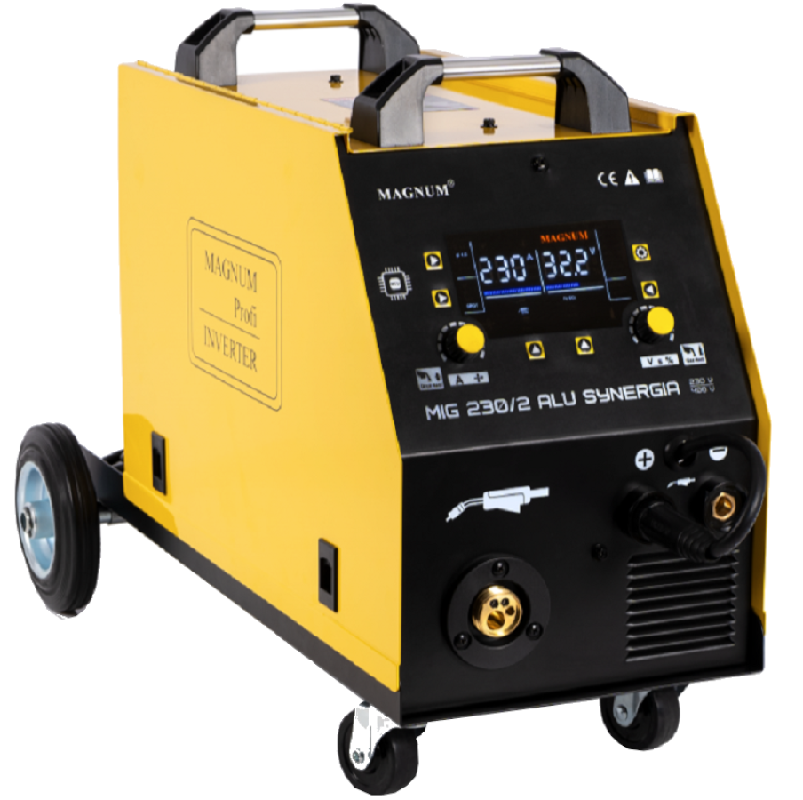 MAGNUM MIG 230/2 Alu Synergia - Spawarka inwertorowa - migomat