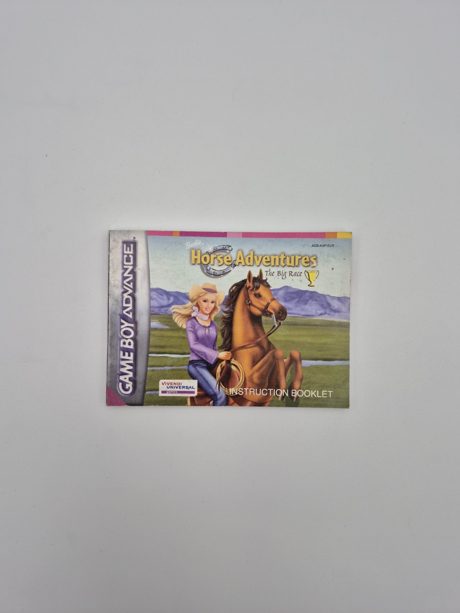 Barbie Horse Adventures – The Big Race GBA Handleiding