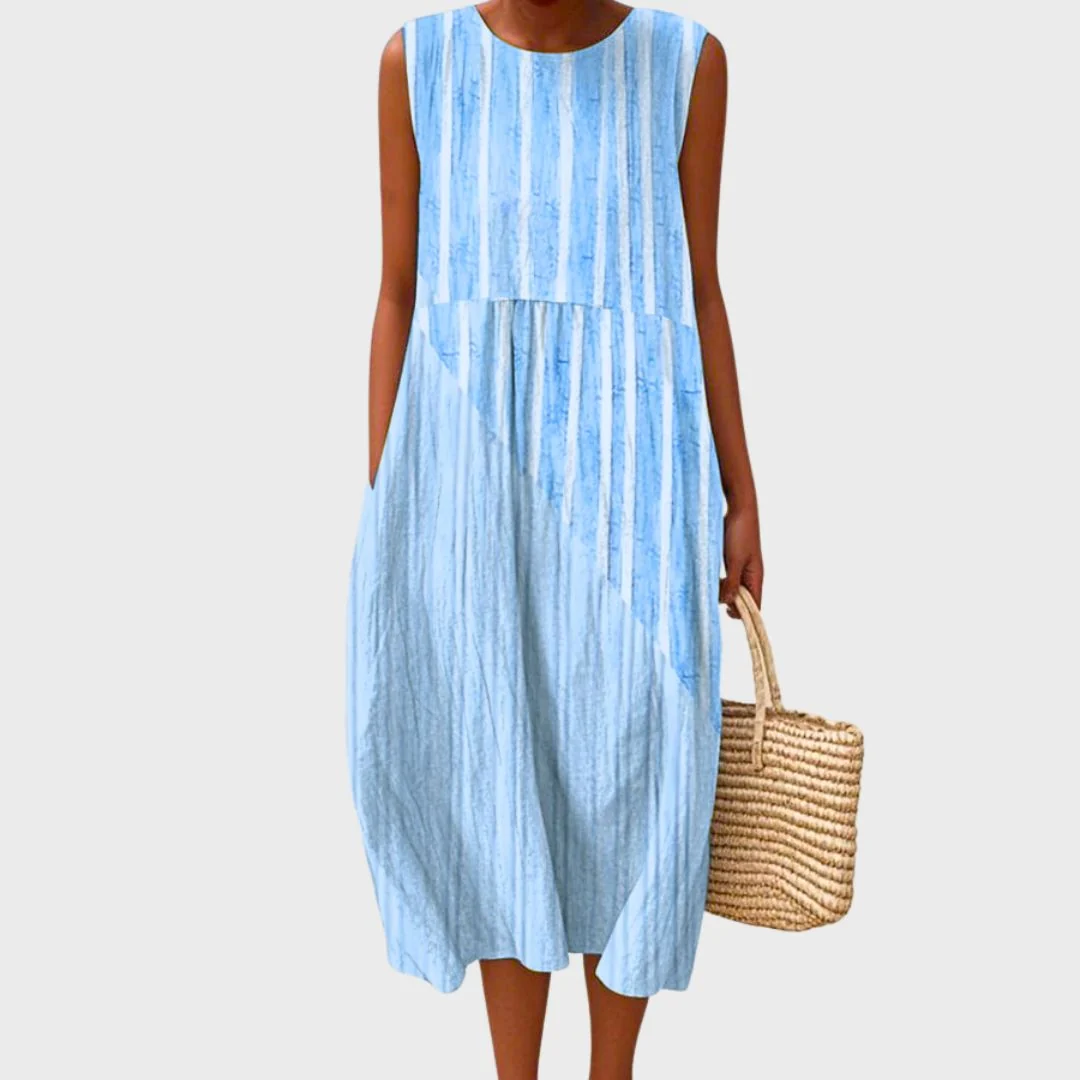 Women��s Knee-Length Dress Relaxed Fit Elegant Design