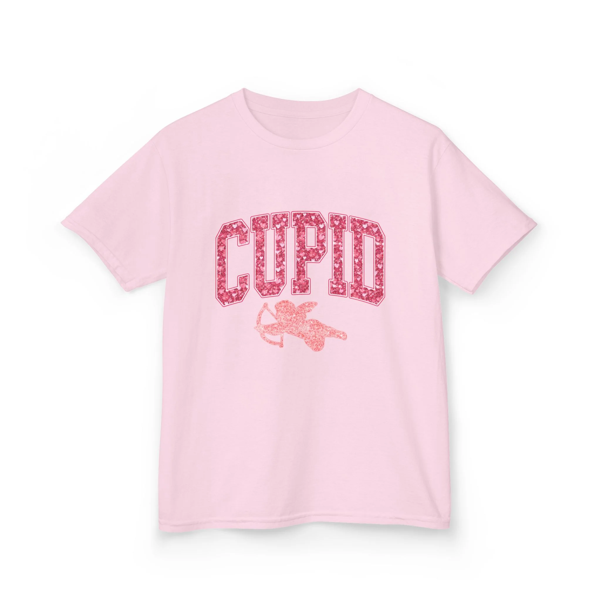 Cupid Kids Tee | Pink Cupid Graphic Valentine's Shirt