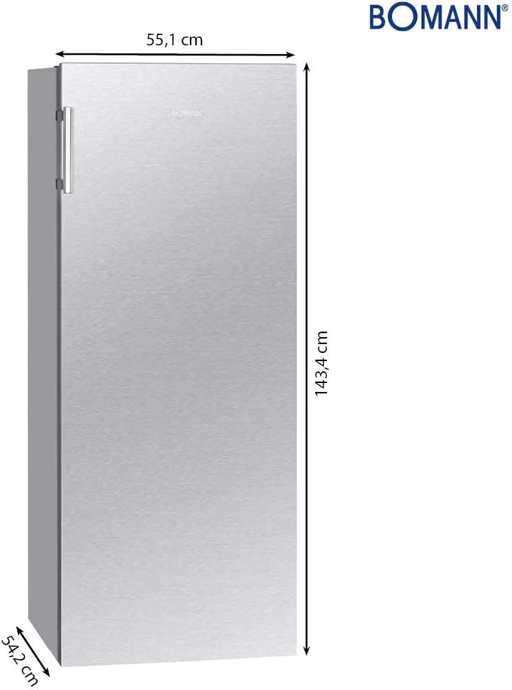 Bomann VS 7316 Full Room Fridge, White