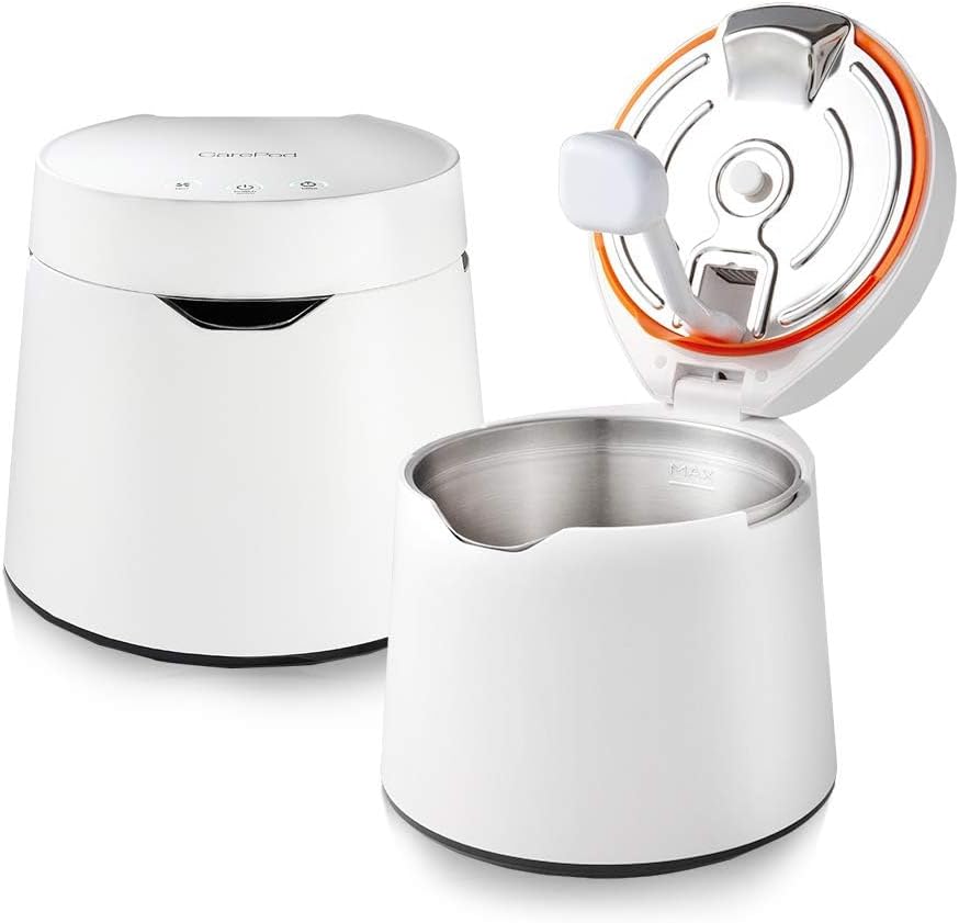 Carepod 31S Stainless Steel Humidifier, 1Gal/4L, Quiet, Filter-Free