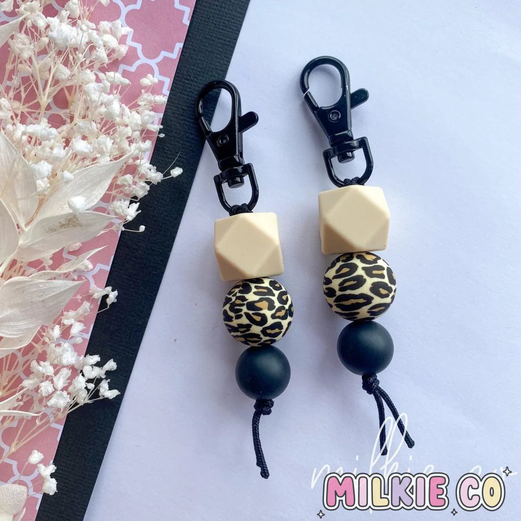 Mini Mila Beaded Keychain