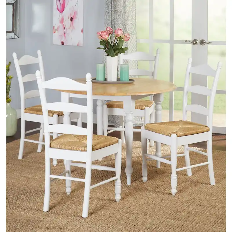 Simple Living Jessie Ladder back dining chair (Set of 2)