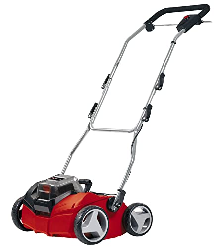 Einhell Arieggiatore a batteria GE SC 35 Li   Solo Power X Change (36V, superfici fino a 500 m², largh. lavoro 350 mm, ruote ant. 175 mm, post.152 mm, senza batteria e caricabatteria) : Amazon.it: Giardino e giardinaggio