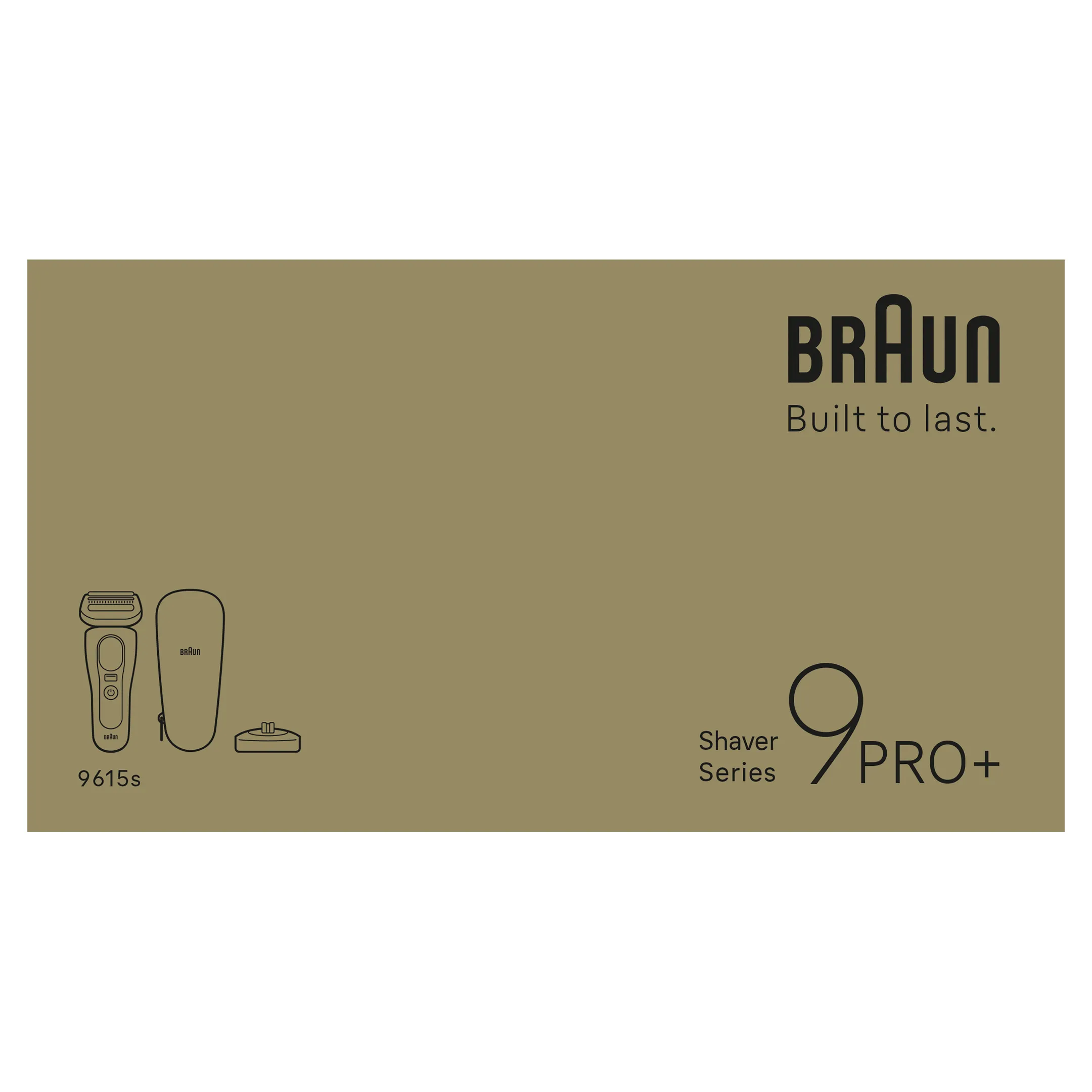 Braun Elektrisch scheerapparaat Series 9 9615s
