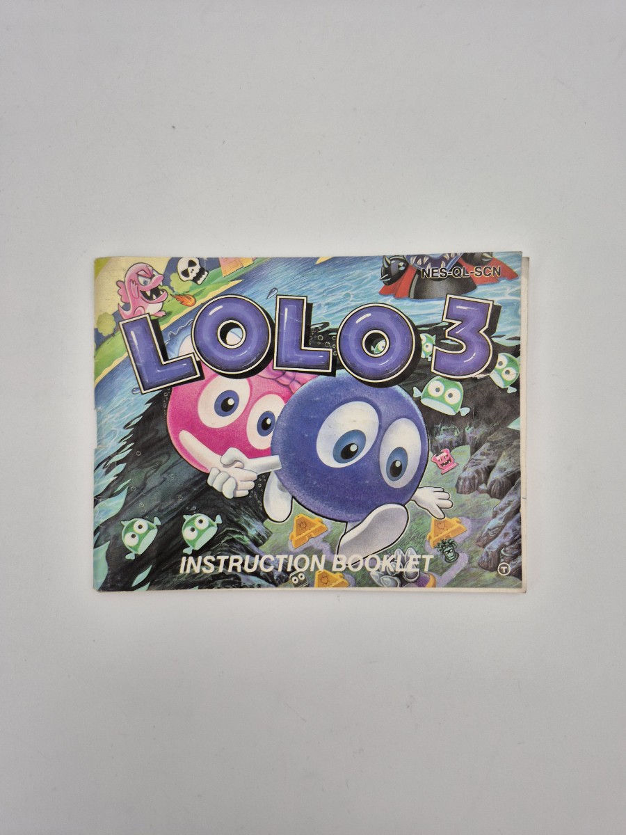 Adventures of Lolo 3 NES Handleiding