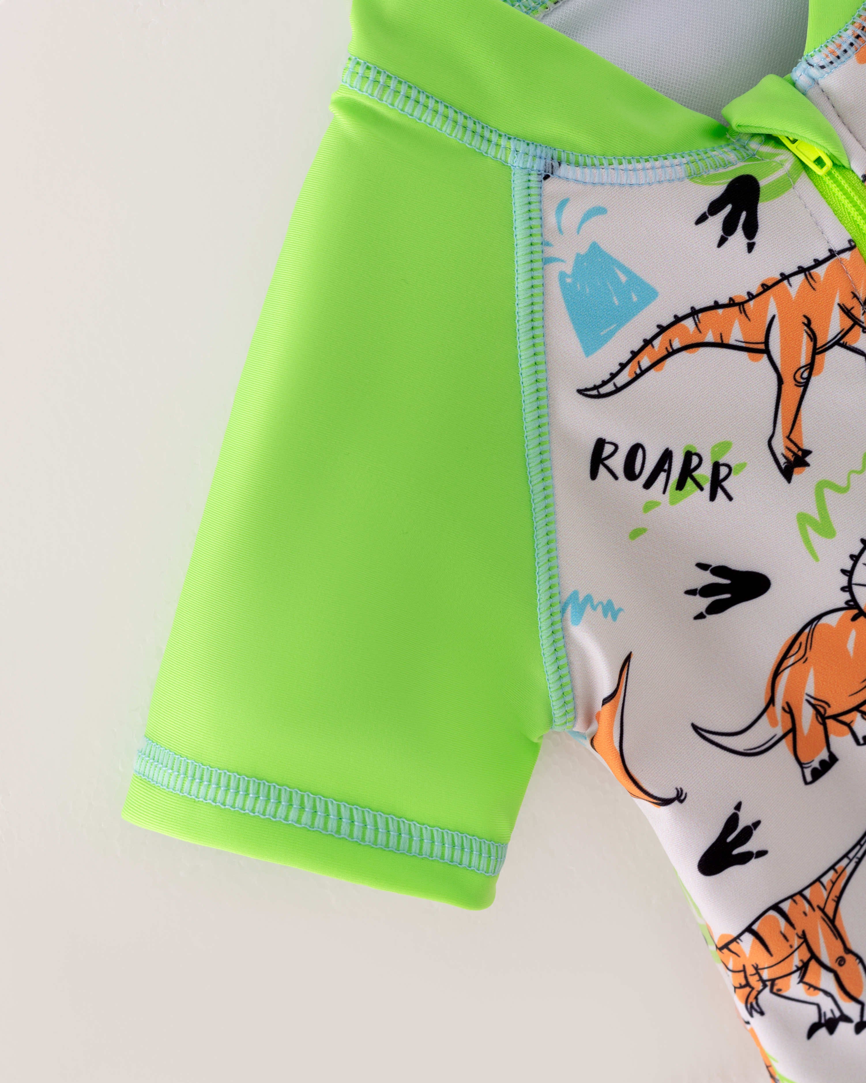Green Dinosaur Boy Swimsuit