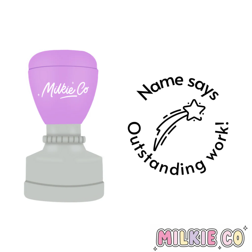 'Outstanding work' Stamp